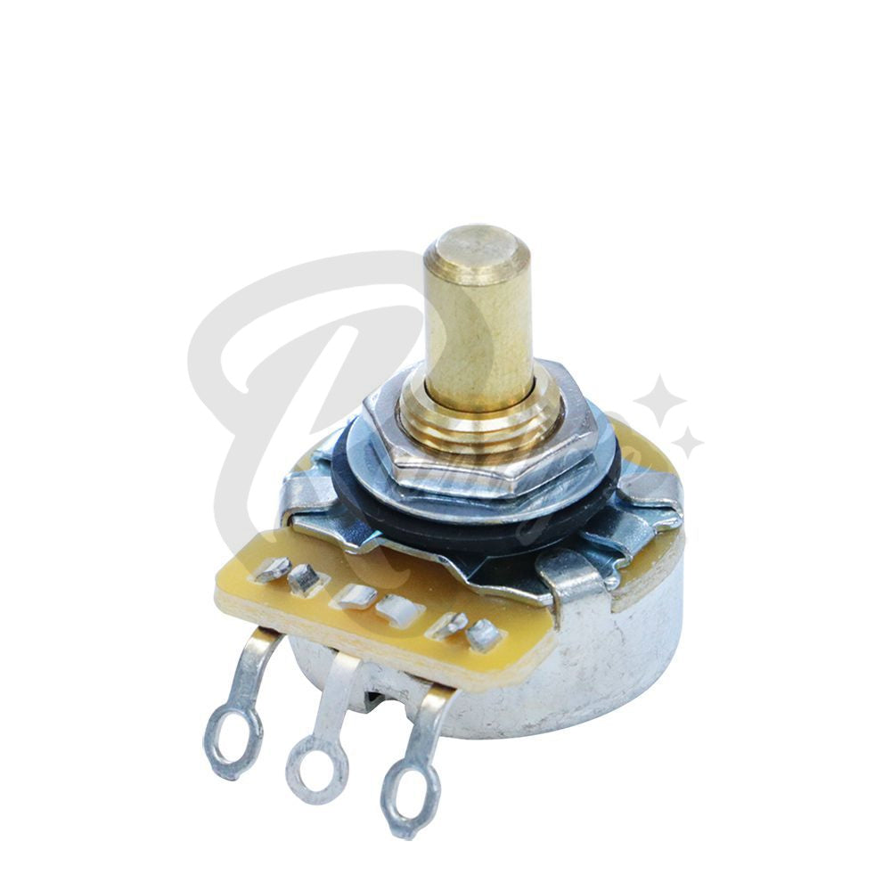 Vintage 275K Ω Potentiometer for Bass, P90 & Single Coil Pickups (Solid Shaft) - Fits Fender® Telecaster®