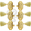 "Vintage Tone Revival" Tuners by Gotoh® w/ Keystone Buttons (Tall Posts) - Fits Gibson®