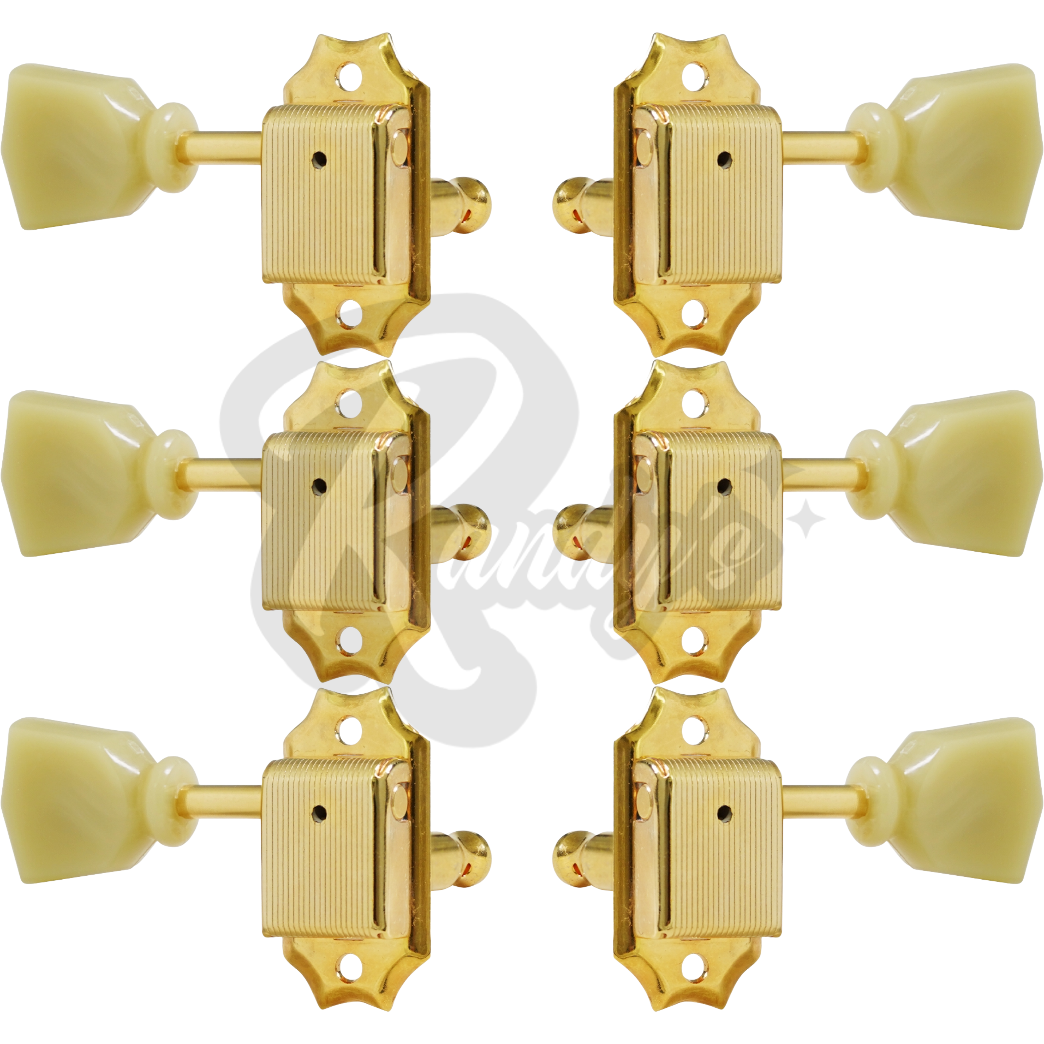 "Vintage Tone Revival" Tuners by Gotoh® w/ Keystone Buttons (Tall Posts) - Fits Gibson®