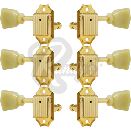 "Vintage Tone Revival" Tuners by Gotoh® w/ Keystone Buttons (Tall Posts) - Fits Gibson®