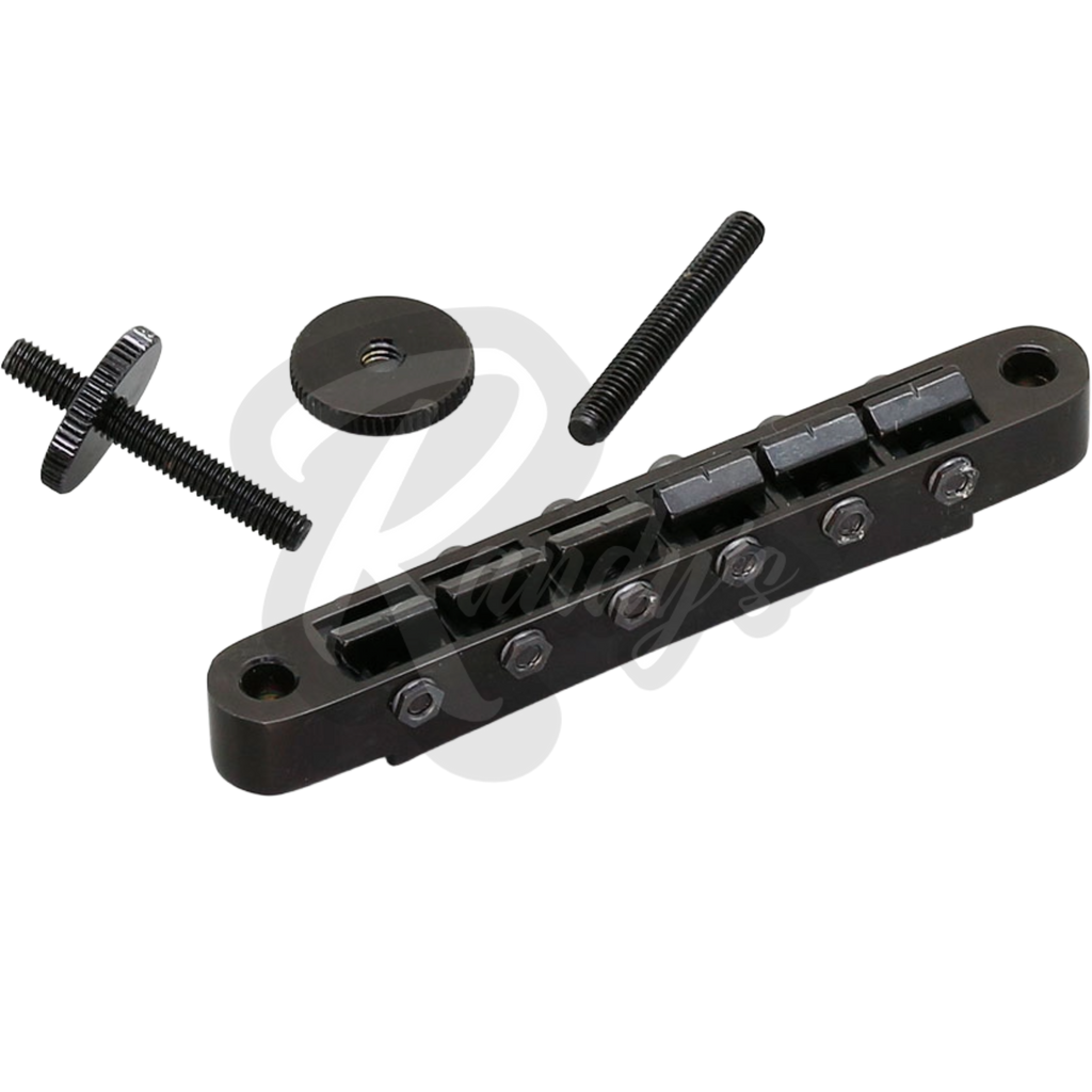 GE104B Nashville Tune-O-Matic Bridge w/ M4 Posts - Fits Gibson®