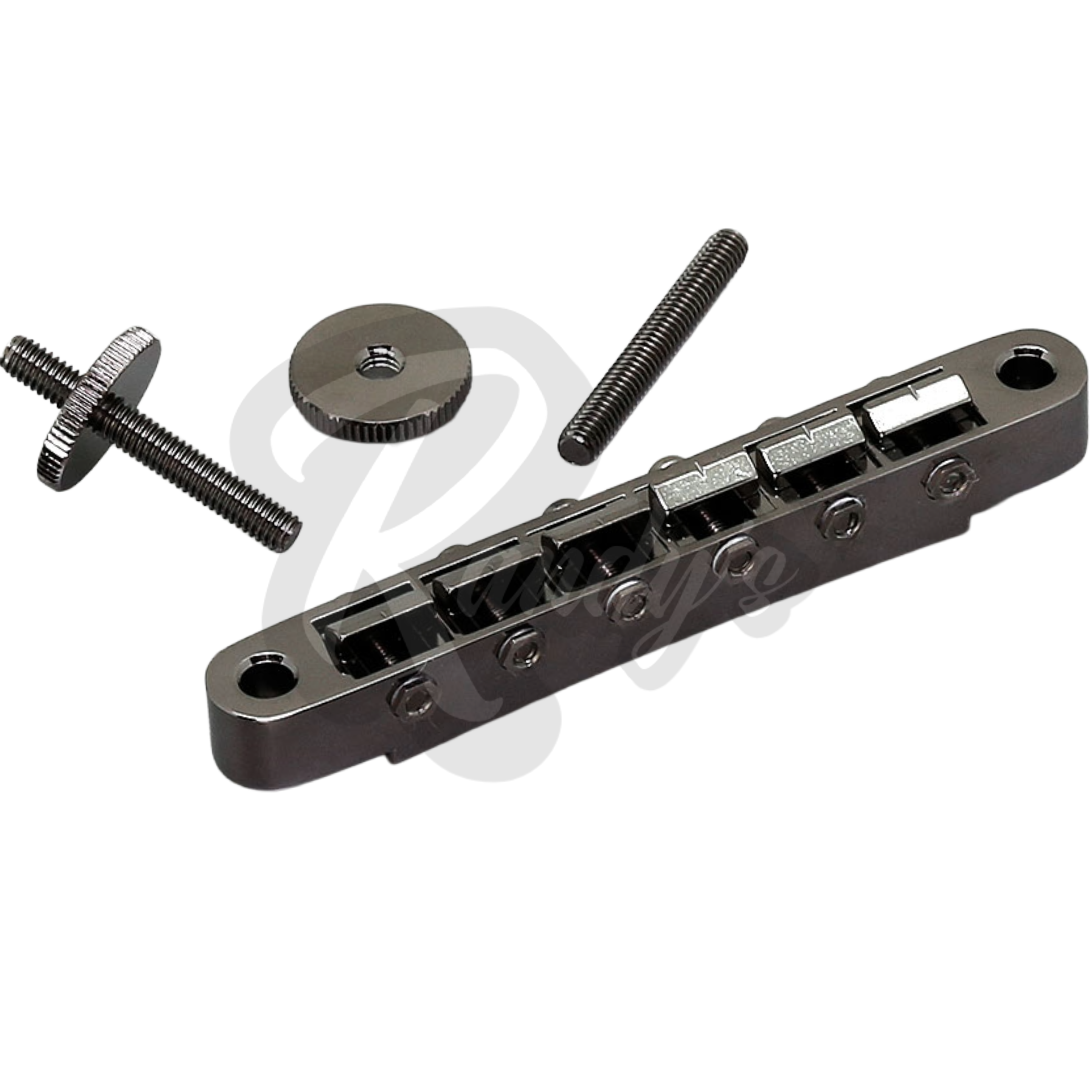 GE104B Nashville Tune-O-Matic Bridge w/ M4 Posts - Fits Gibson®